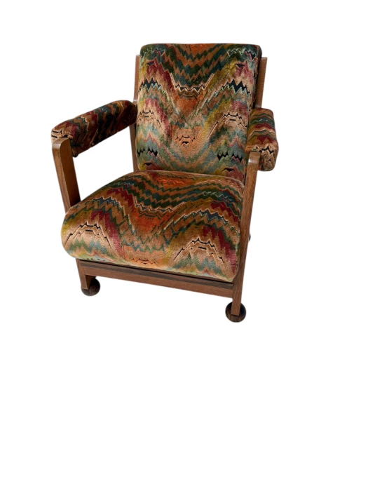 Art Deco Amsterdamse School Lounge Chair by Max Coini, 1920s